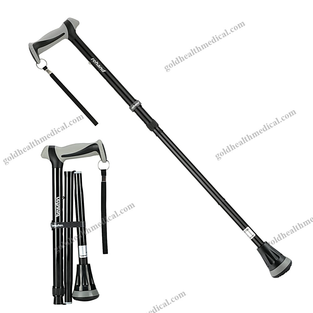 Rehand Aluminum Alloy Foldable Crutch