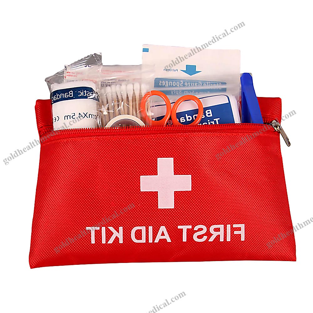 Portable Emergency Medical Kit Bag with Waterproof First Aid Set for Home Outdoor