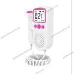 Portable Digital Fetal Doppler Heartbeat Monitor for Pregnant Women