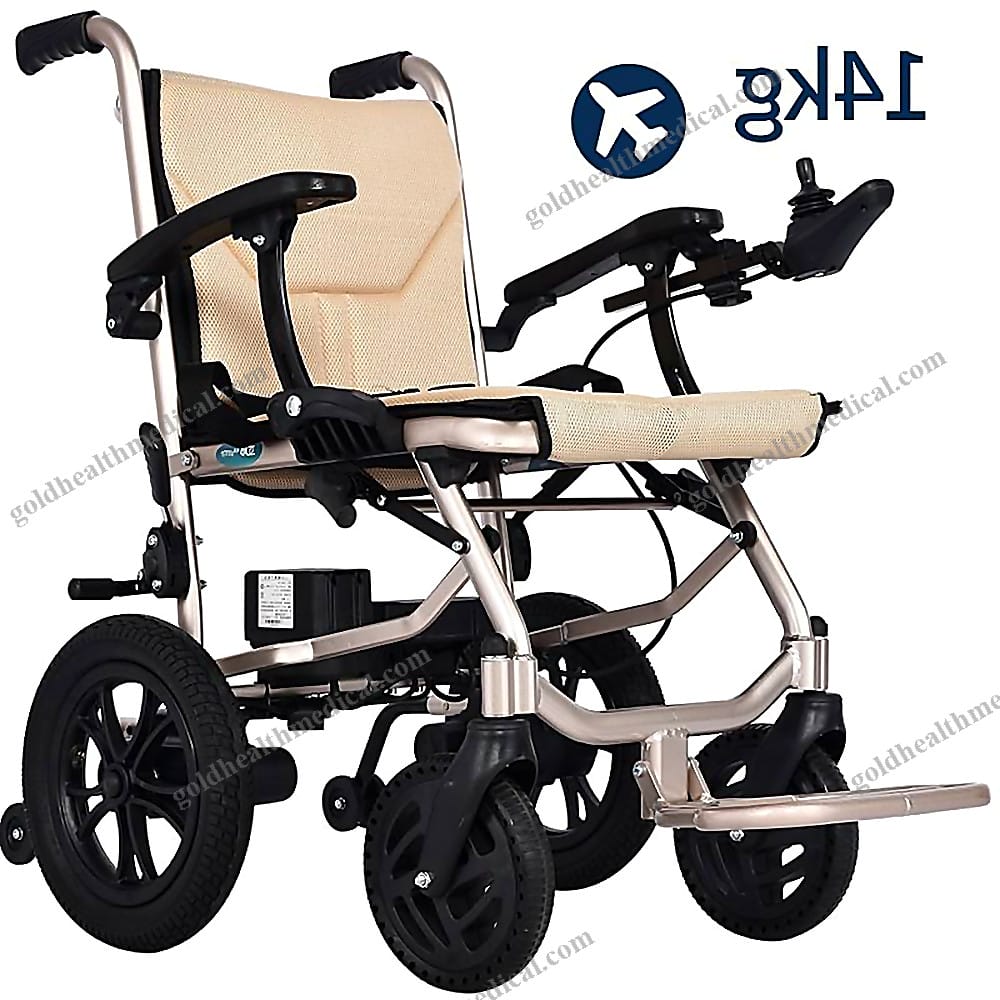 Portable Aluminium Alloy Electric Wheelchair with Lithium Battery