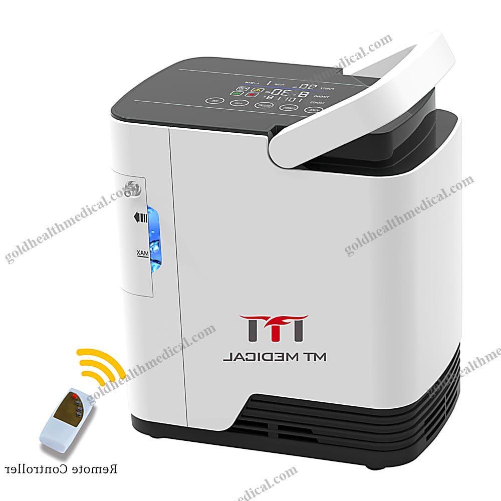 MT MEDICAL Portable Oxygen Concentrator with Nebulizer Function