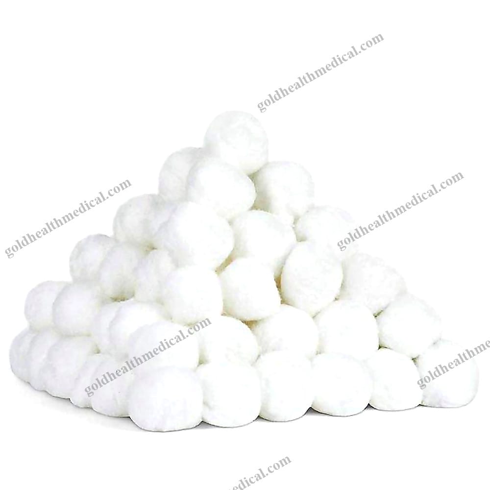 Premium Pure Cotton Balls for Medical Skincare Use with Superior Absorption