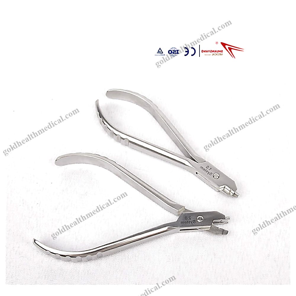 Orthopedic 3Prong Plier Surgical Instrument Set