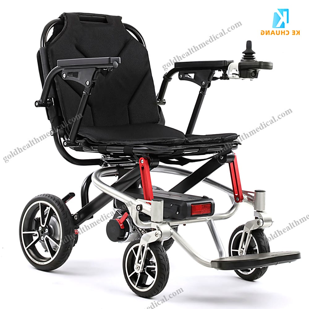 Portable Electric Wheelchair with 300W Motor Lithium Battery