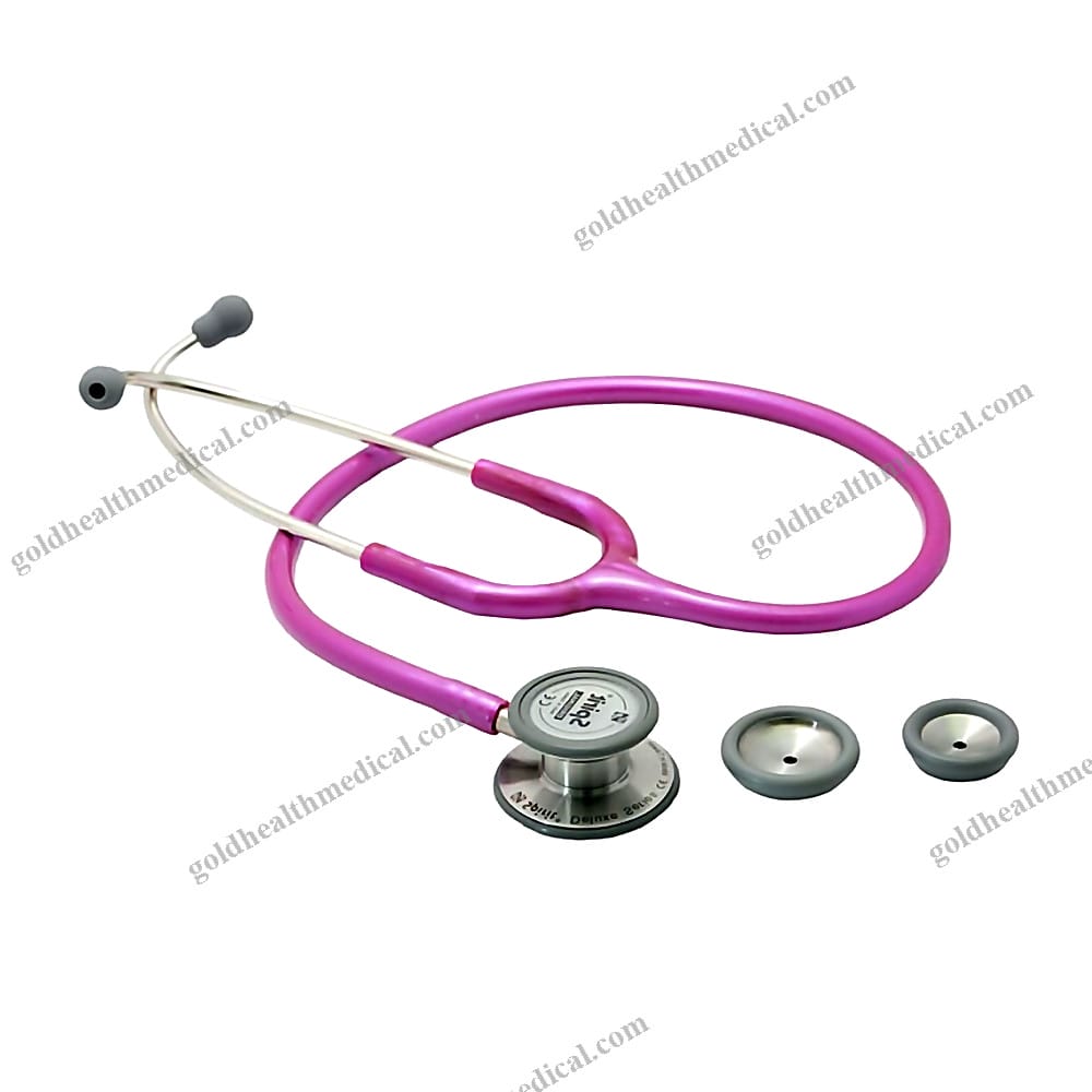 Deluxe Dual Head Cardiologist Stethoscope With Diaphragm And