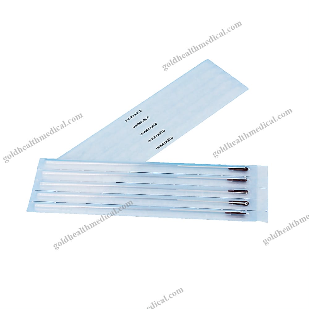 Medmount Sterile Acupuncture Needle with Conductive Handle
