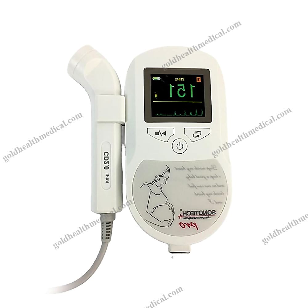 Affordable Handheld Fetal Doppler with Speaker