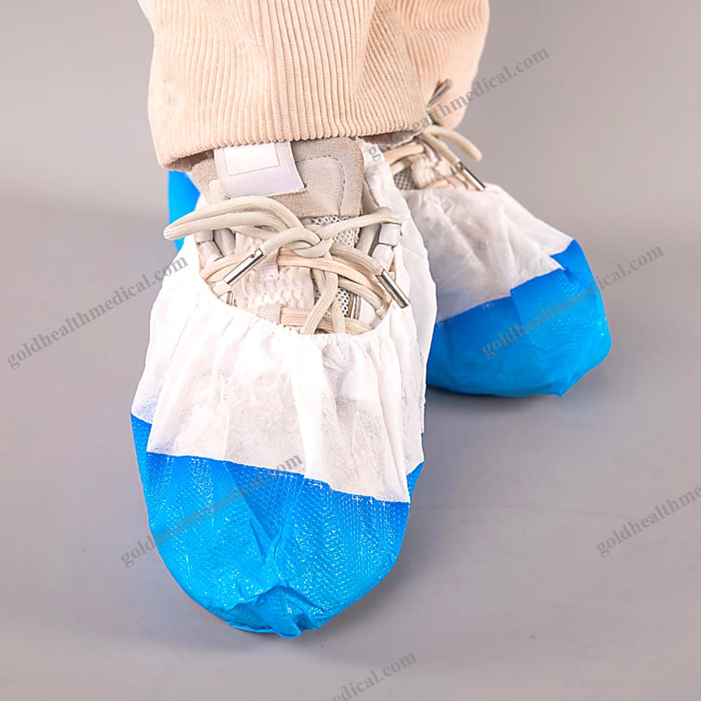 OEM PPCPE NonSlip Waterproof Disposable Shoe Covers for Indoor Use