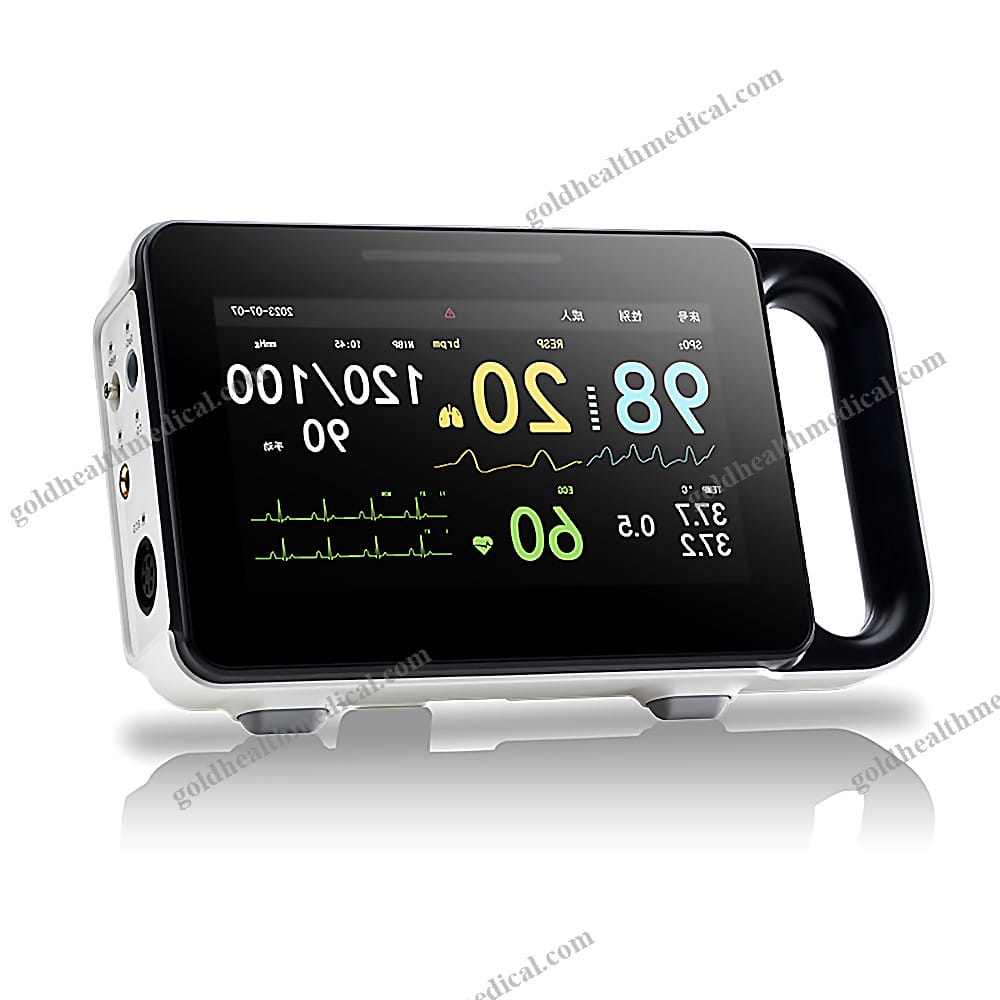 Yonker Portable ICU MultiParameter Patient Monitor