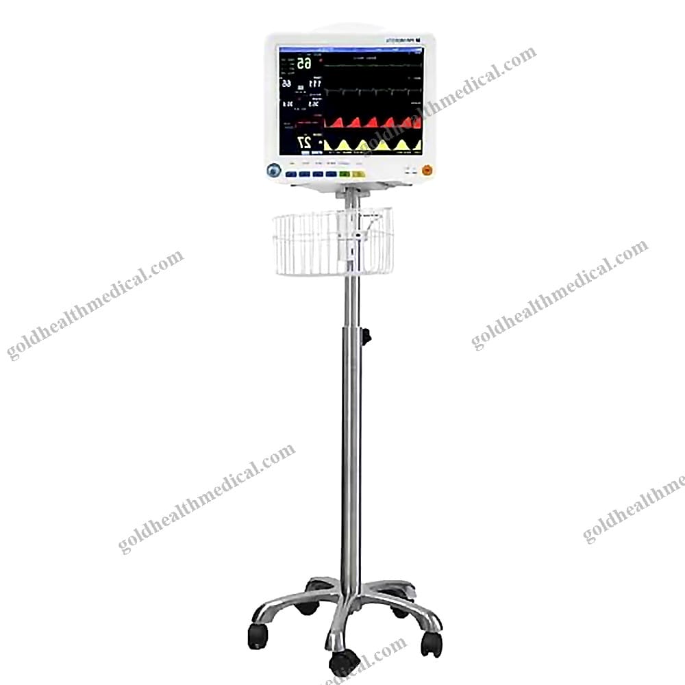 MultiParameter ICU Monitor System with ECG Stand