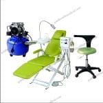 AMAIN Portable Folding Dental Chair with Lamp