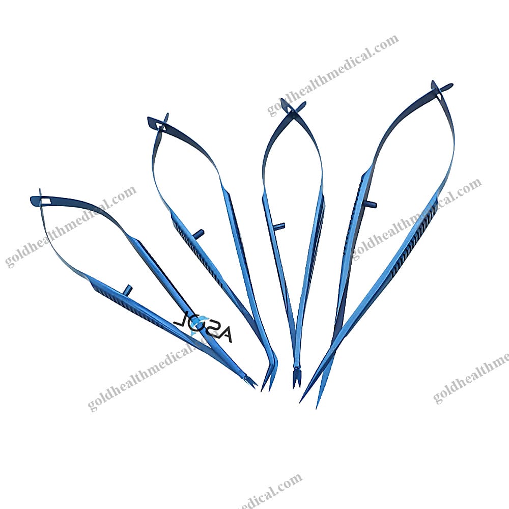 Vannas Fine Micro Curved Ophthalmic Scissors