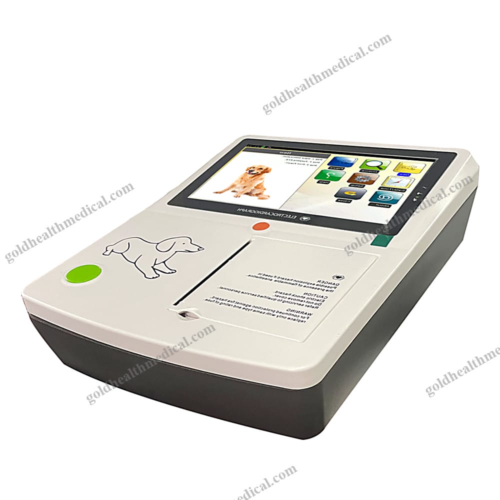 VetPro 7Inch Touchscreen ECG Monitor