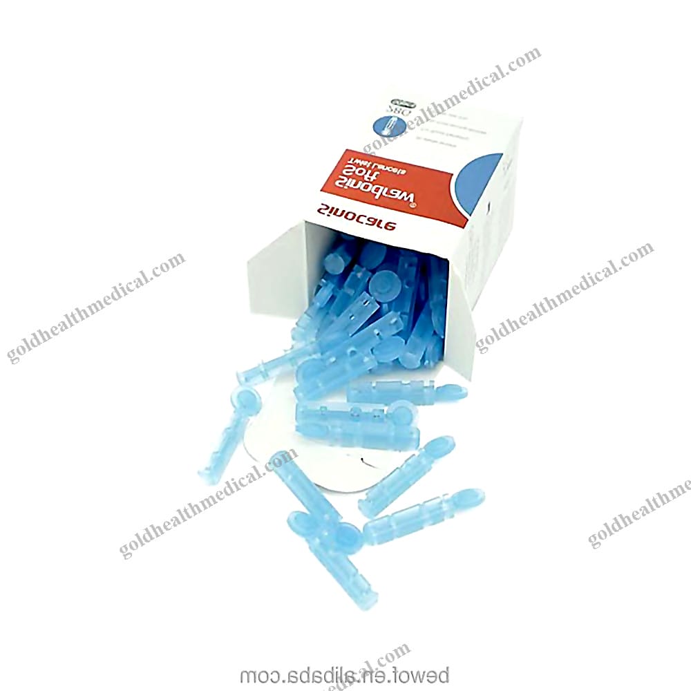 Sinocare 28g Sterile Safety Lancets 50