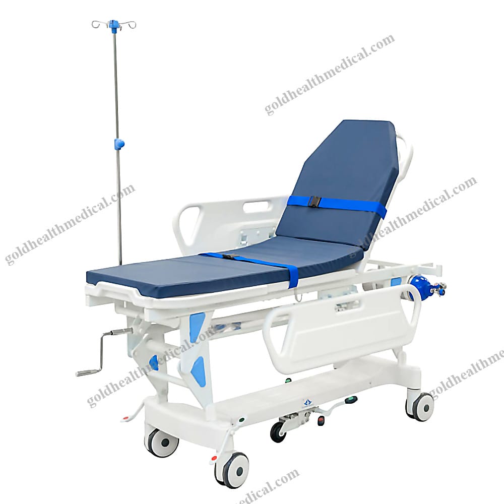 MNSD001 Adjustable Medical Stretcher Trolley