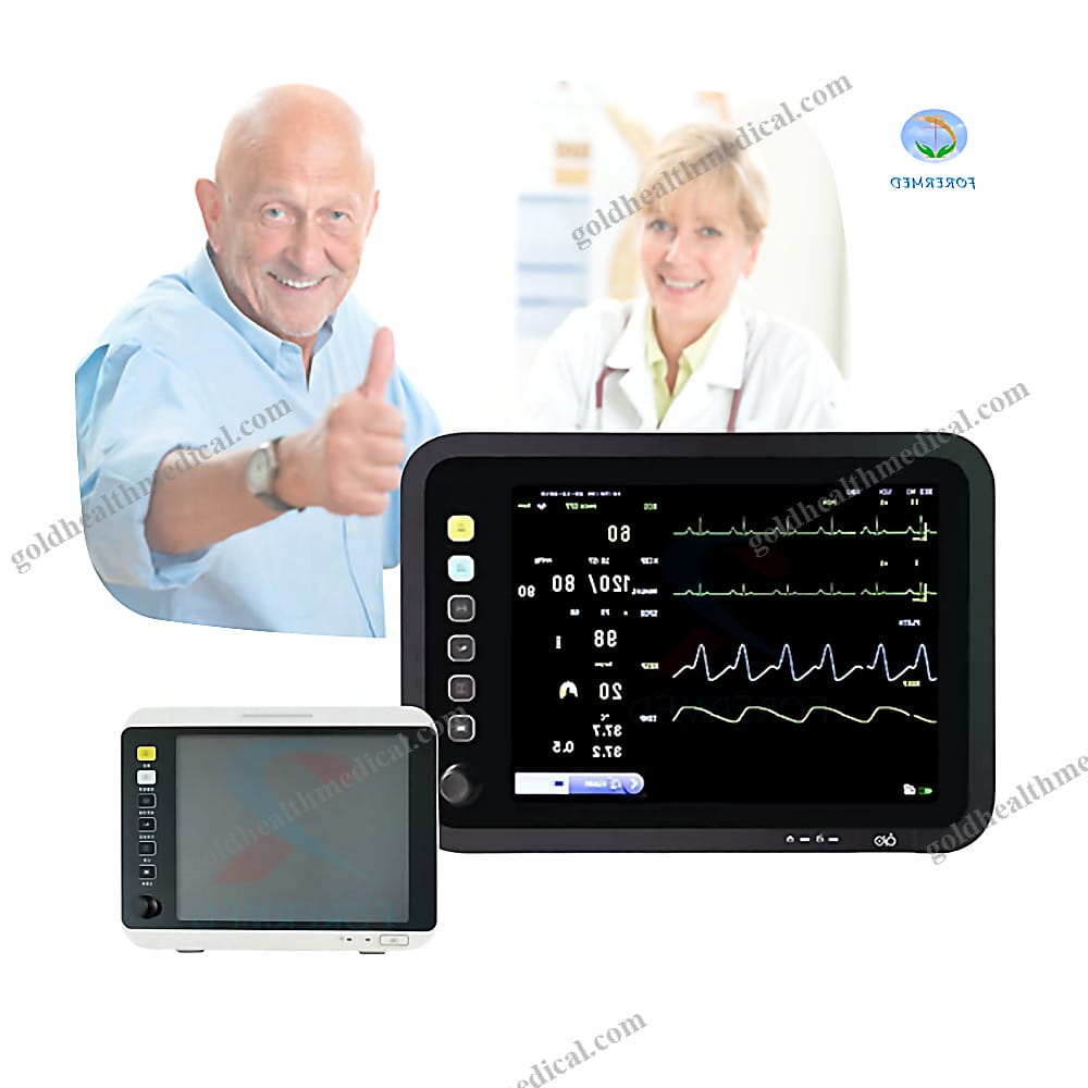 MultiParameter ICU Patient Monitor with Touch Screen ECG SPO2