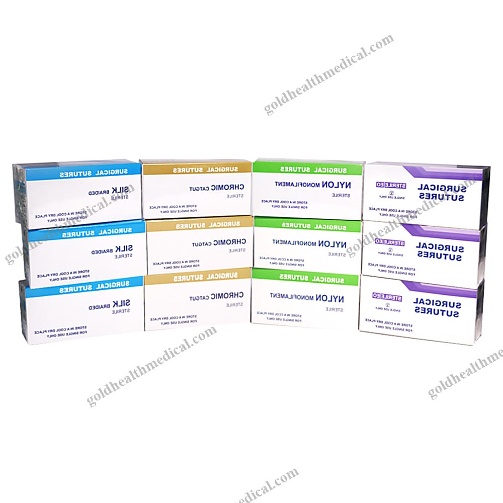 1601376595912_1 Polyglycolic Acid Absorbable Suture With Needle - Image 1