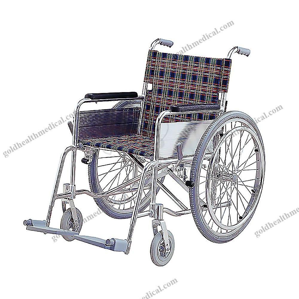 Greetmed Lightweight Adjustable Aluminum Wheelchair