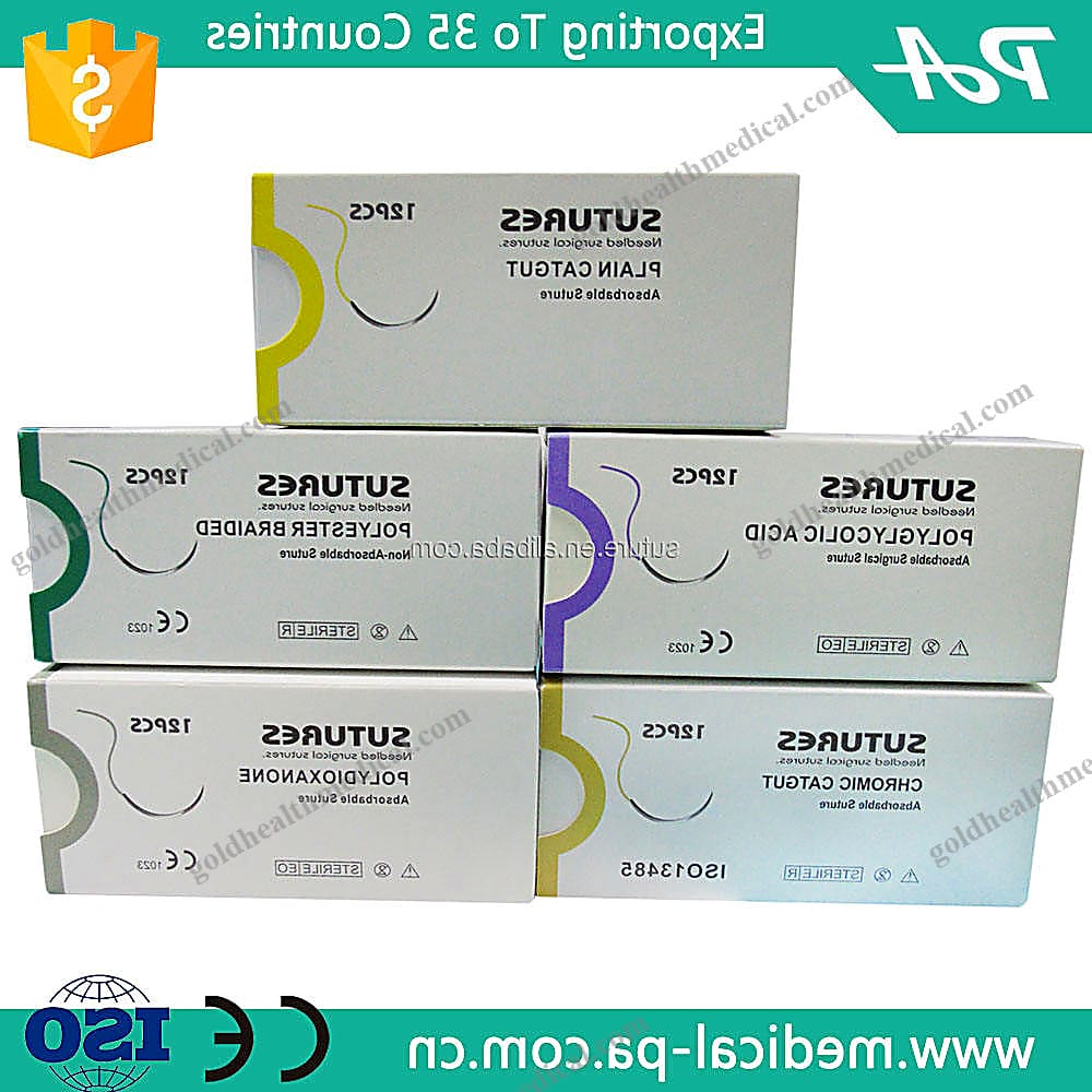 Nylon Sutures with Needle Non Absorbable Suture Nylon