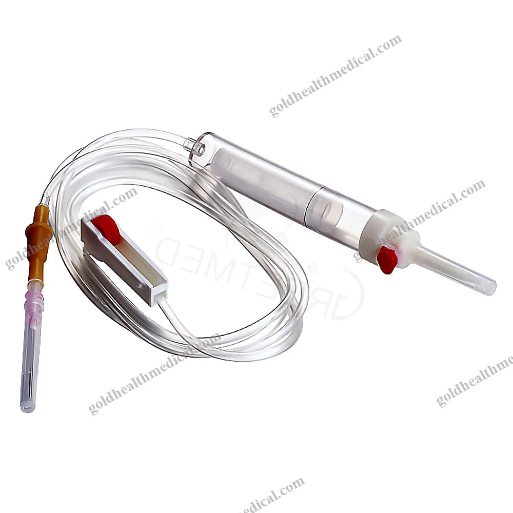 Sterile Disposable Blood Transfusion Set with Filter