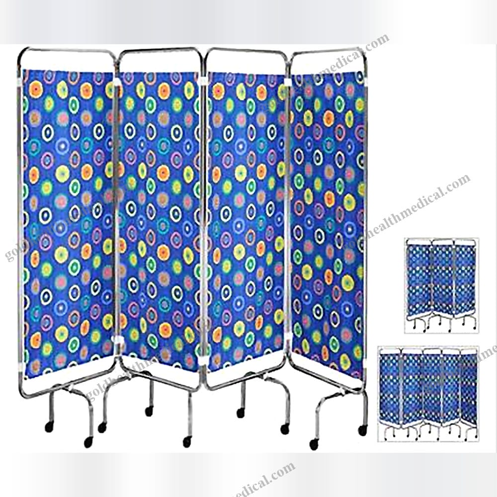 Stainless Steel Foldable Medical Partition Screen