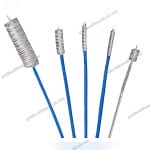 10mm Disposable Endoscopy Cleaning Brush with Round Handle for Medical Use