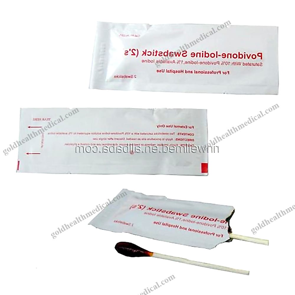PovidoneIodine Antiseptic Swab