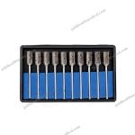 ISO Standard Carbide Burs Set for Dental Lab Material Grinding