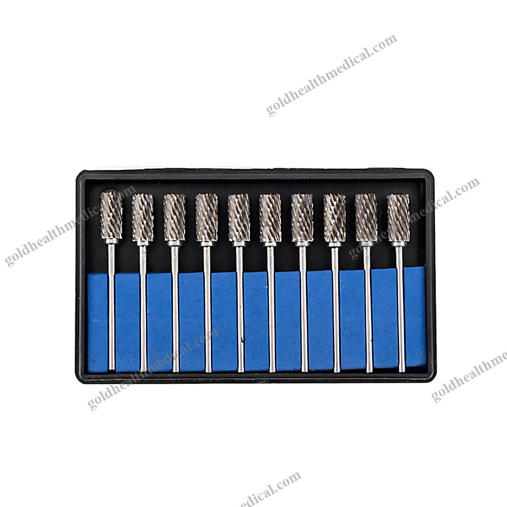 60393968733_1 ISO Standard Carbide Burs Set for Dental Lab Material Grinding - Image 1