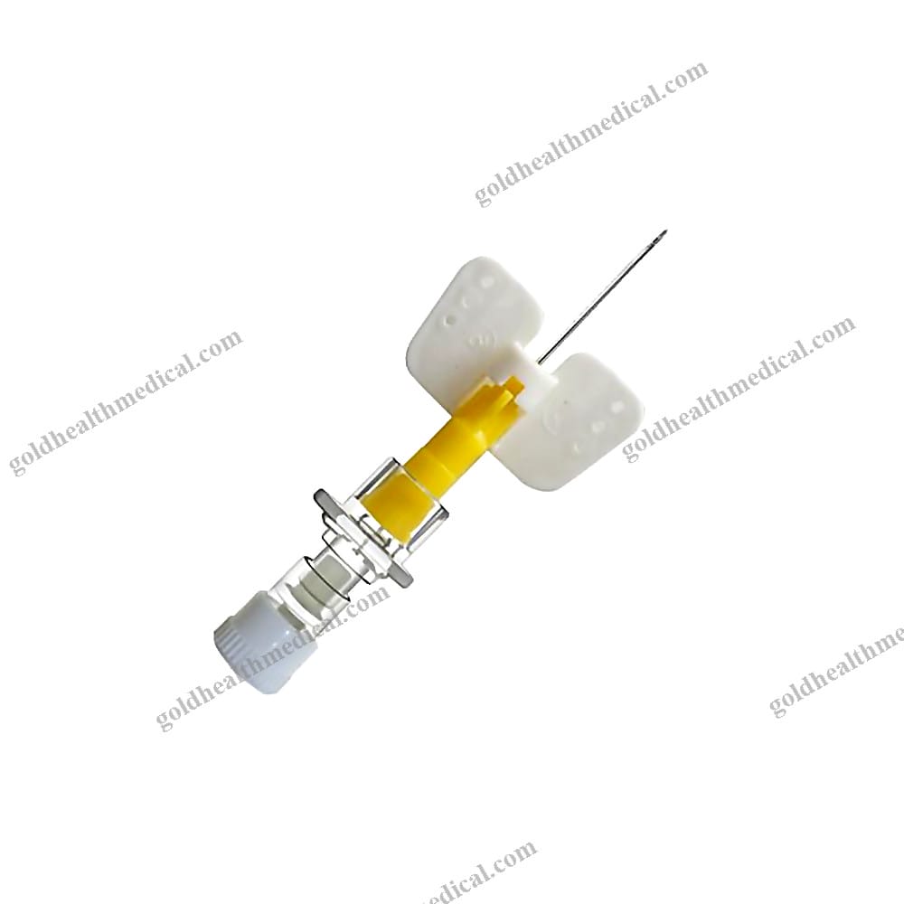 Butterfly Wing 24G Safety Veterinary IV Cannula Fixator
