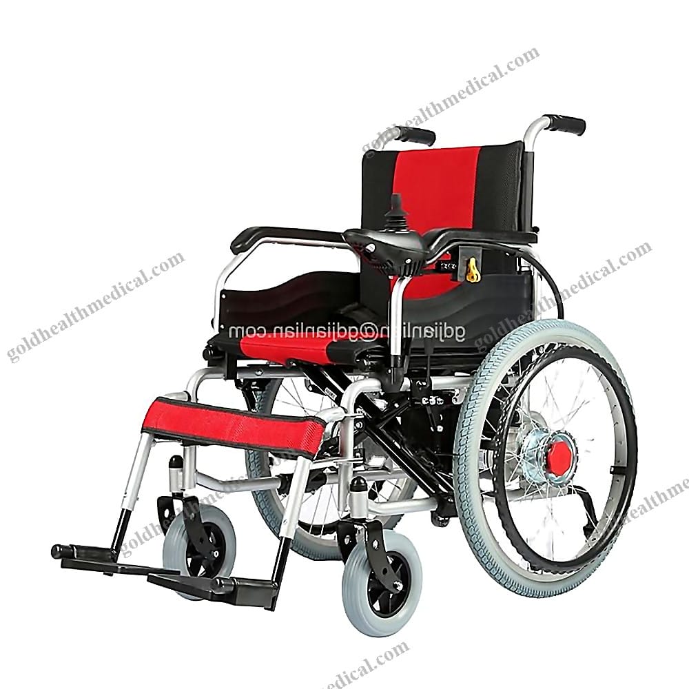 Aluminum Foldable Electric Wheelchair