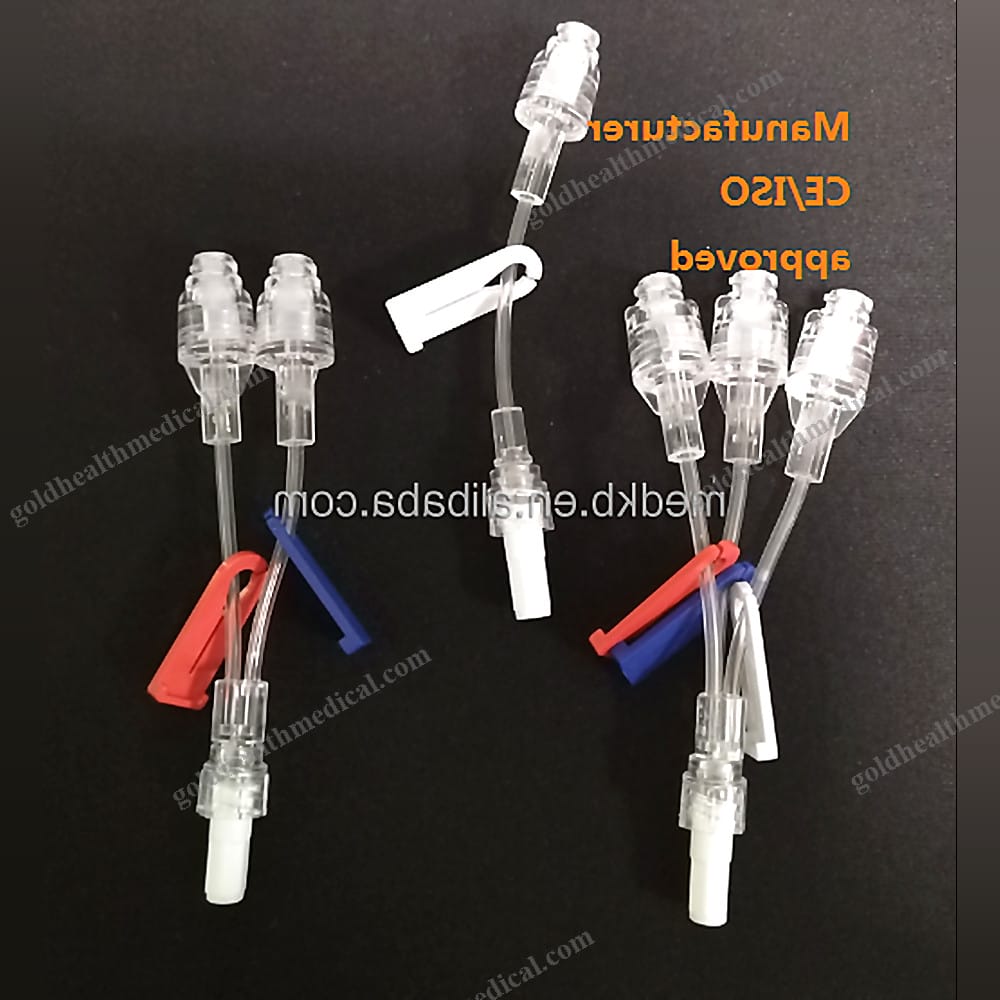 IV Infusion Extension Tube with NeedleFree Connector