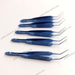 Titanium Capsulorhexis Forceps for Ophthalmic Surgery
