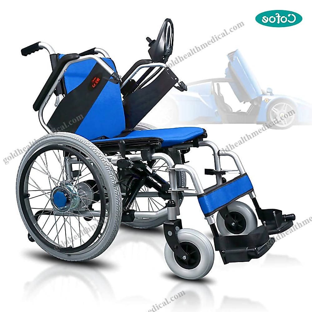 60740018937_1 Elderly Disabled Electric Wheelchair - Image 1
