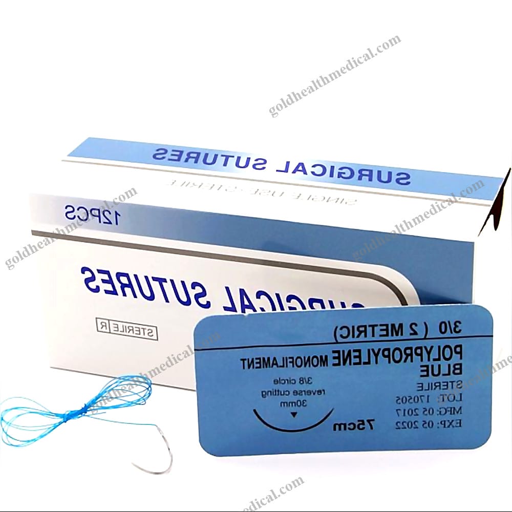 Premium Monofilament Polypropylene Suture with Needle