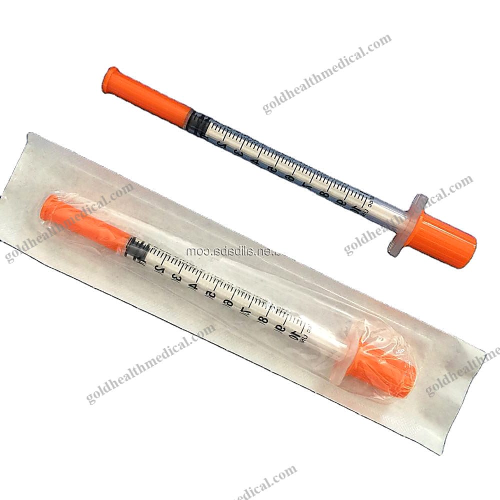 Insulin Syringe 1ml with Fixed Needle 30G
