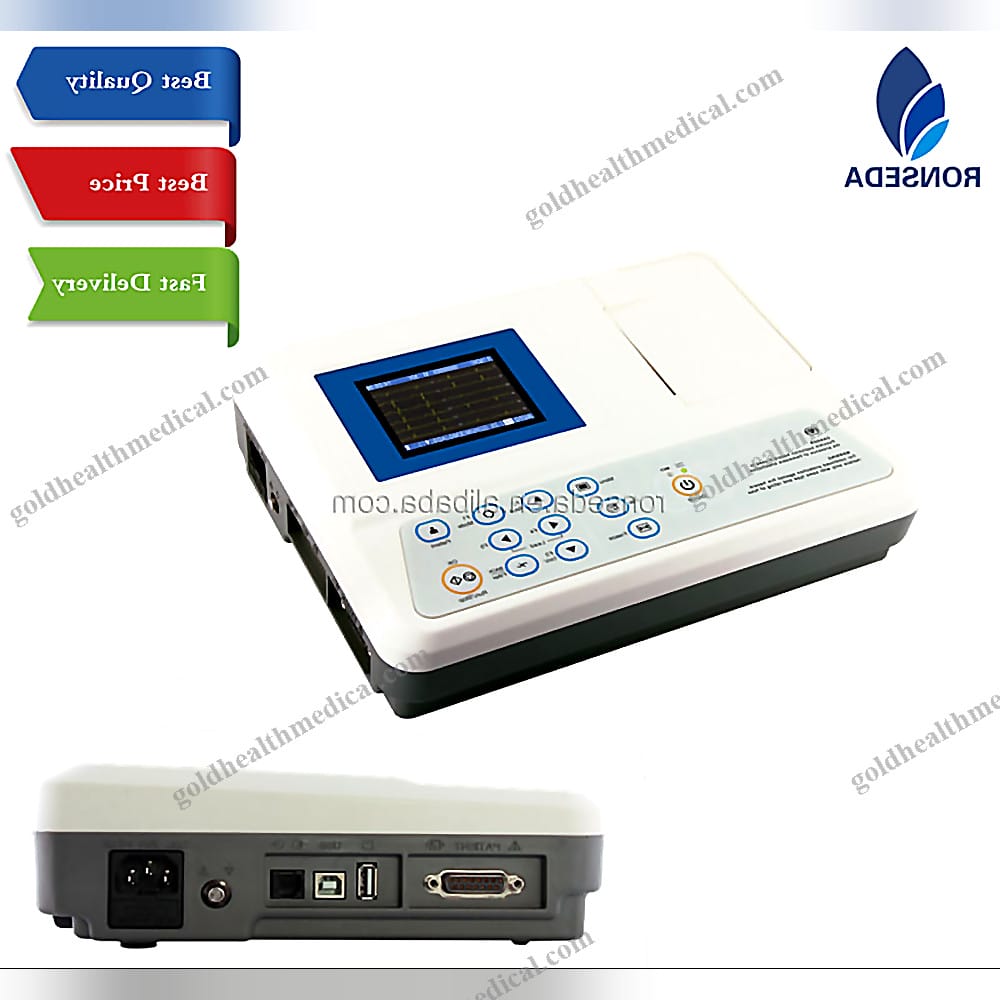 Advanced 3Channel 12Lead ECG Machine