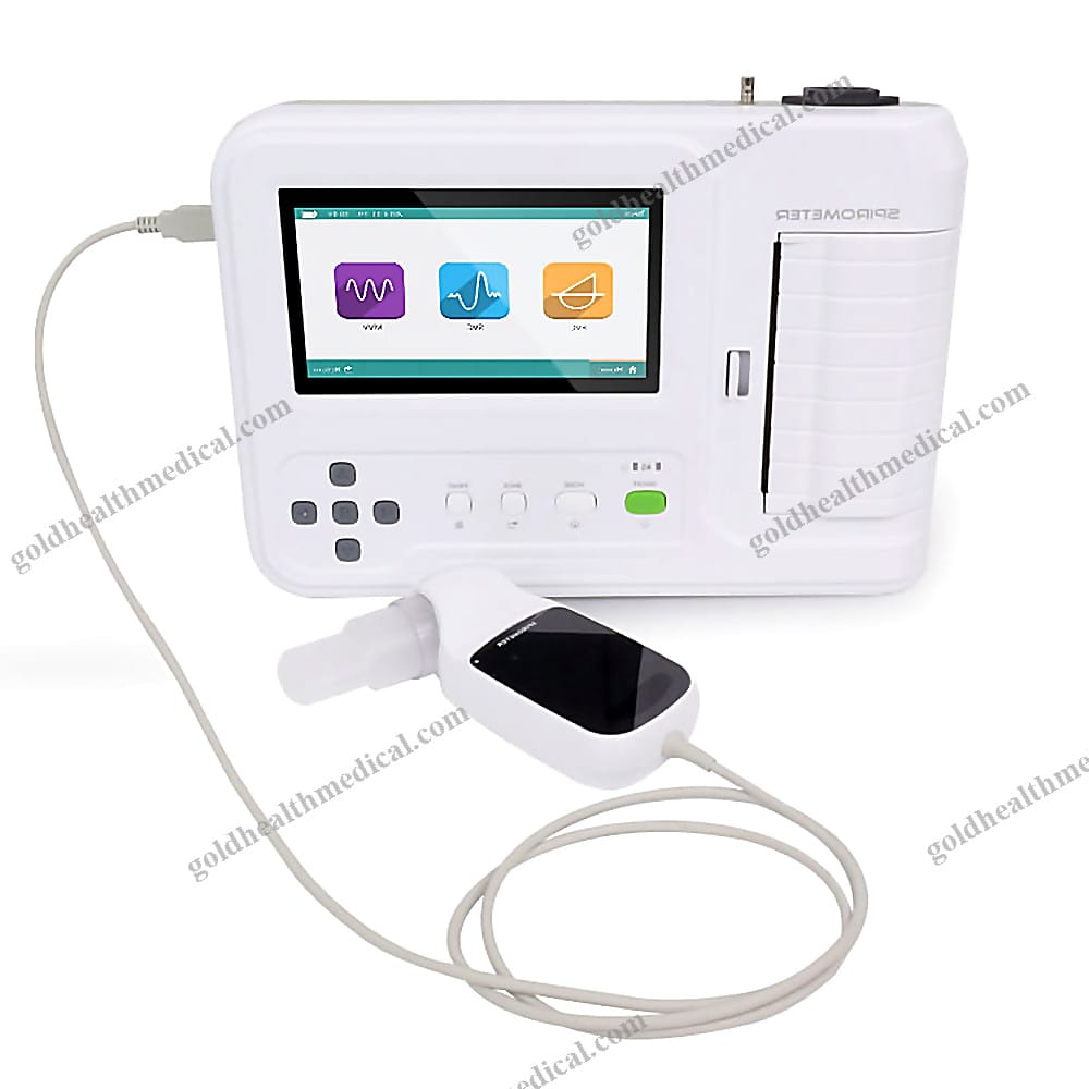CONTEC SP100 Digital Spirometer for Lung Function Testing