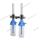 Oxygen Inhaler System with Flowmeter  Humidifier