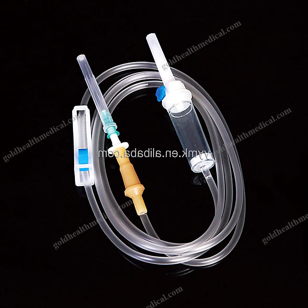 IV Set with Y Connector for Medical Infusion Systems