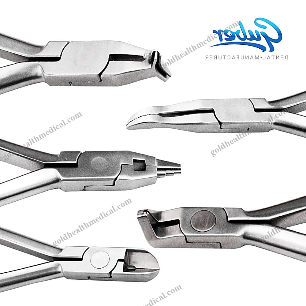 Orthodontic Stainless Steel Pliers with Cutter