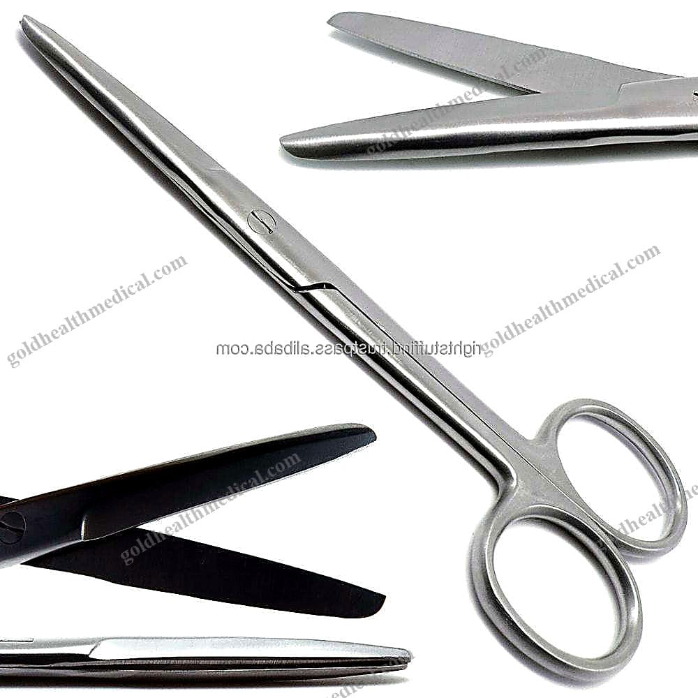 55 Straight Blunt Mayo Scissors Surgical Instruments Stainless Steel Tools