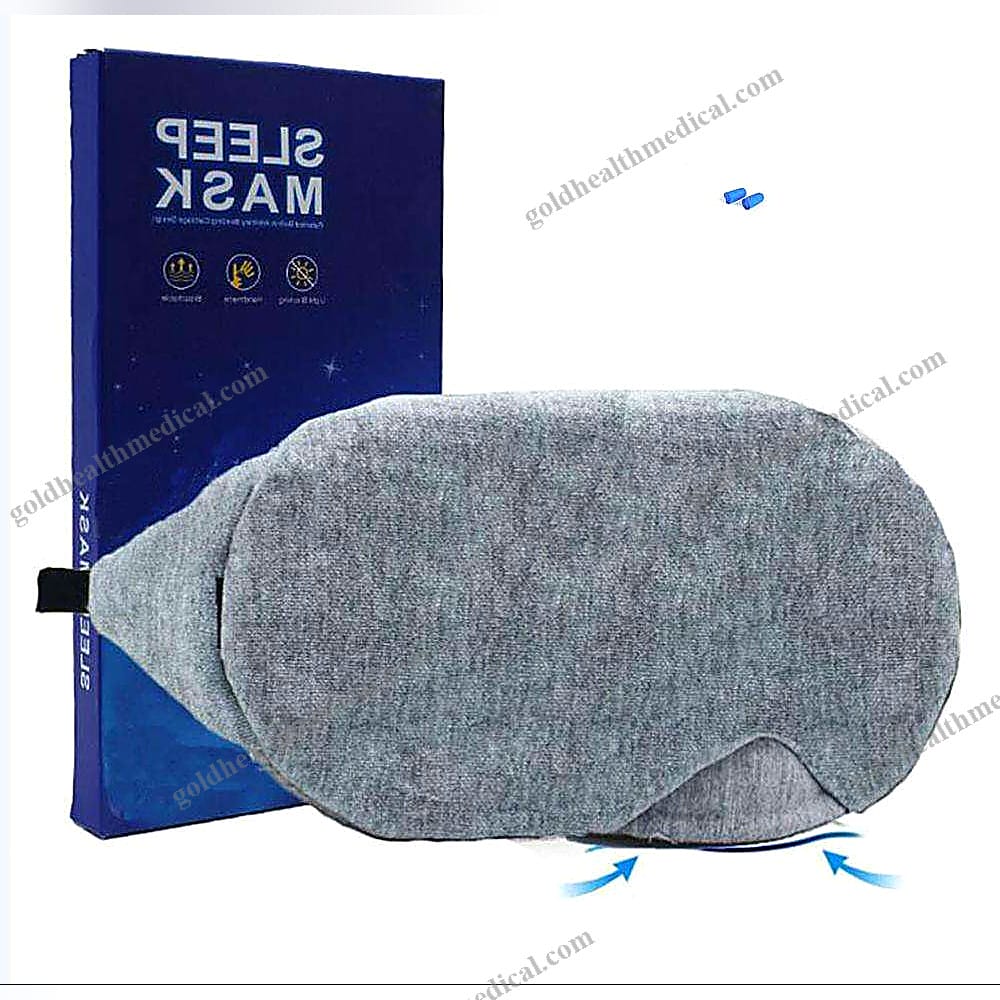 Deluxe Sleep Mask with Ear Plugs for Ultimate Comfort