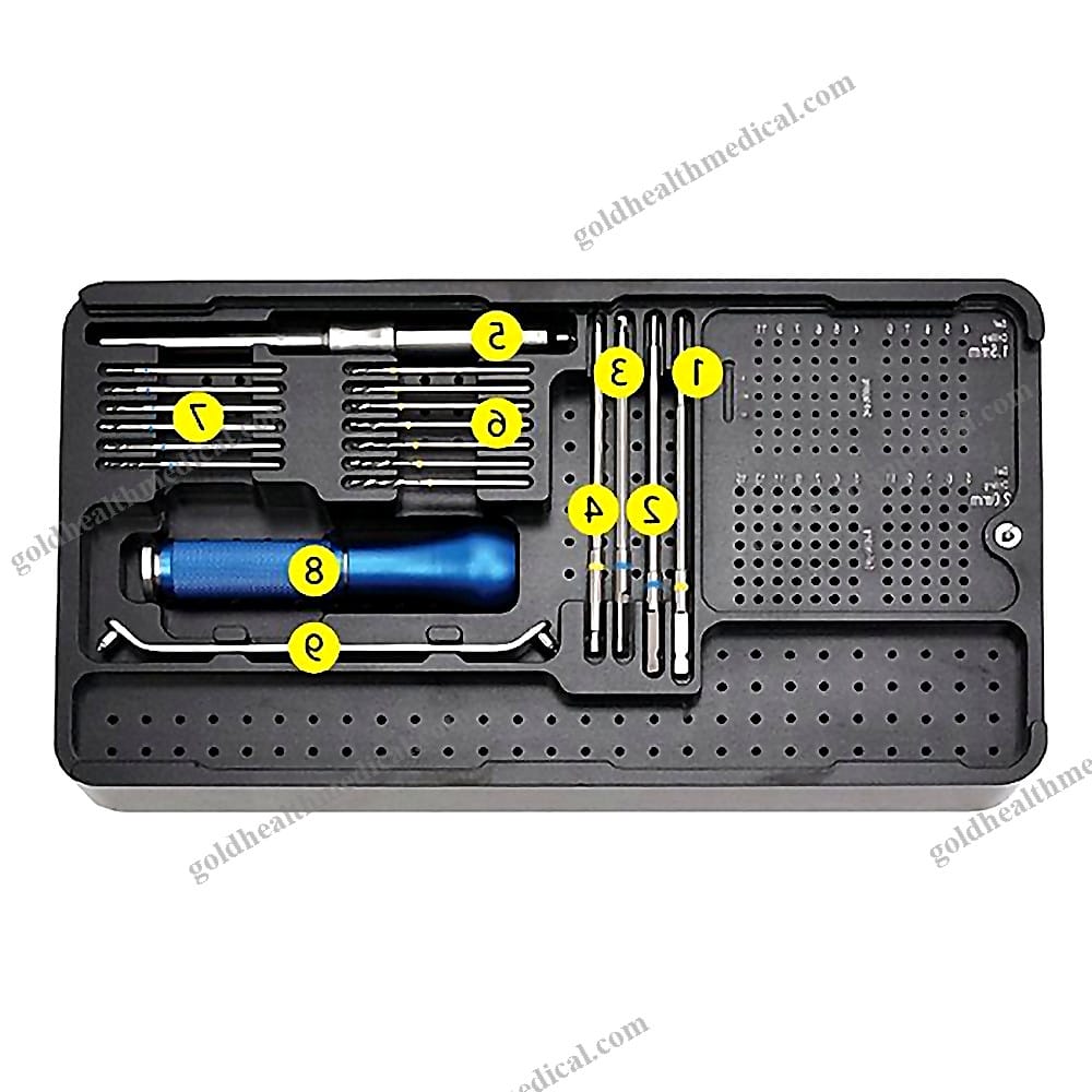 Maxillofacial Mini Plate Instrument Set 152