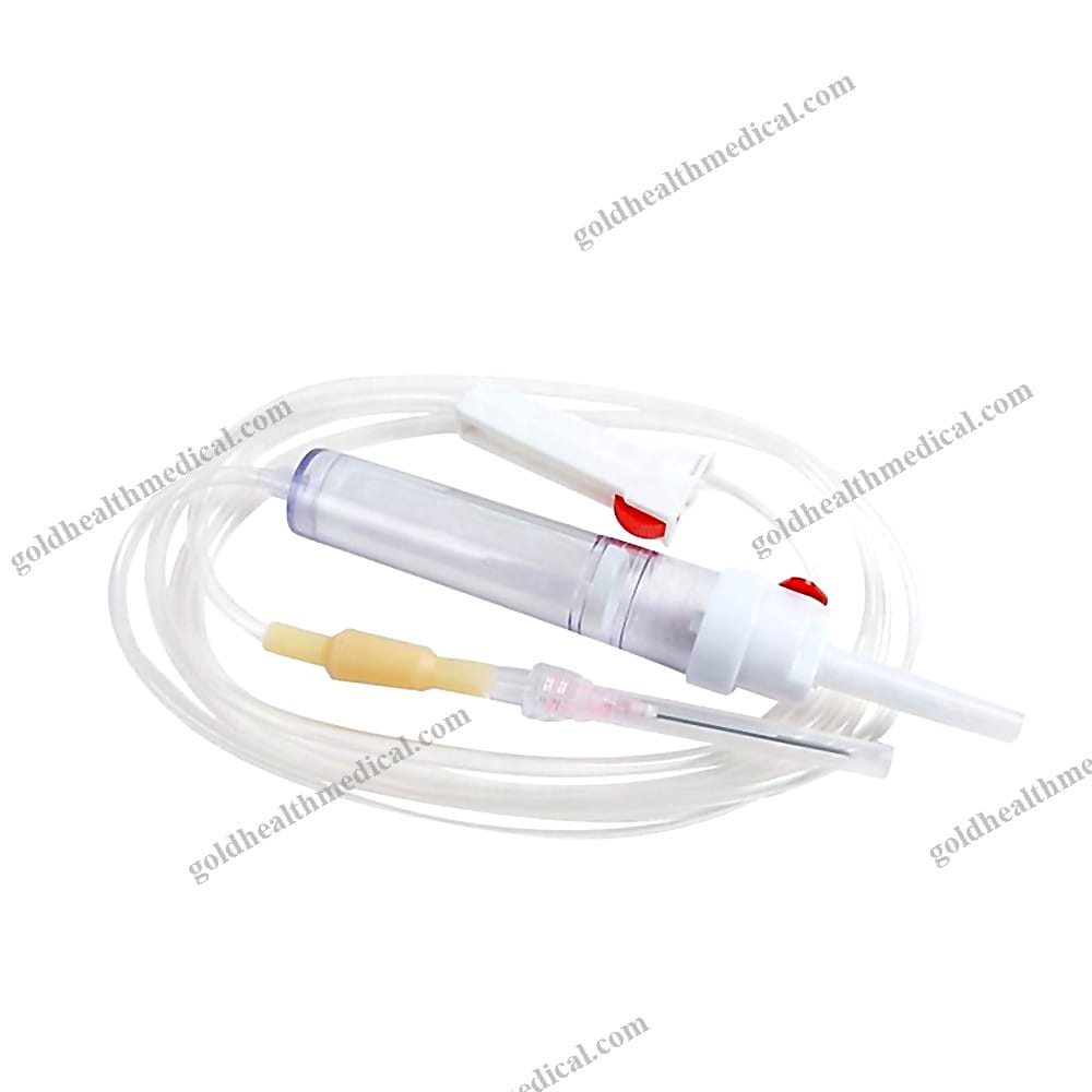 Sterile Disposable Blood Transfusion Set With Filter CE ISO