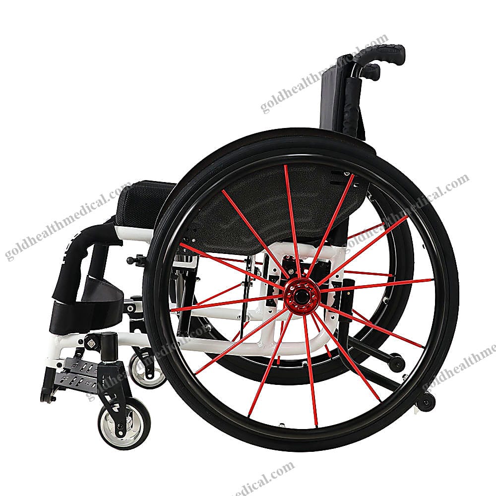 JBH Sports Wheelchair Ultralight Manual Folding 100kg