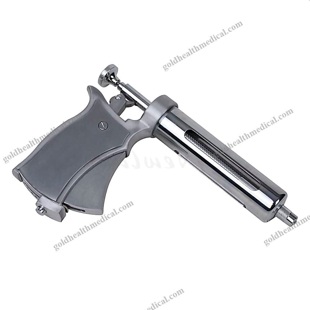 NL212 Veterinary Metal Syringe 50ml Pistol for Animal