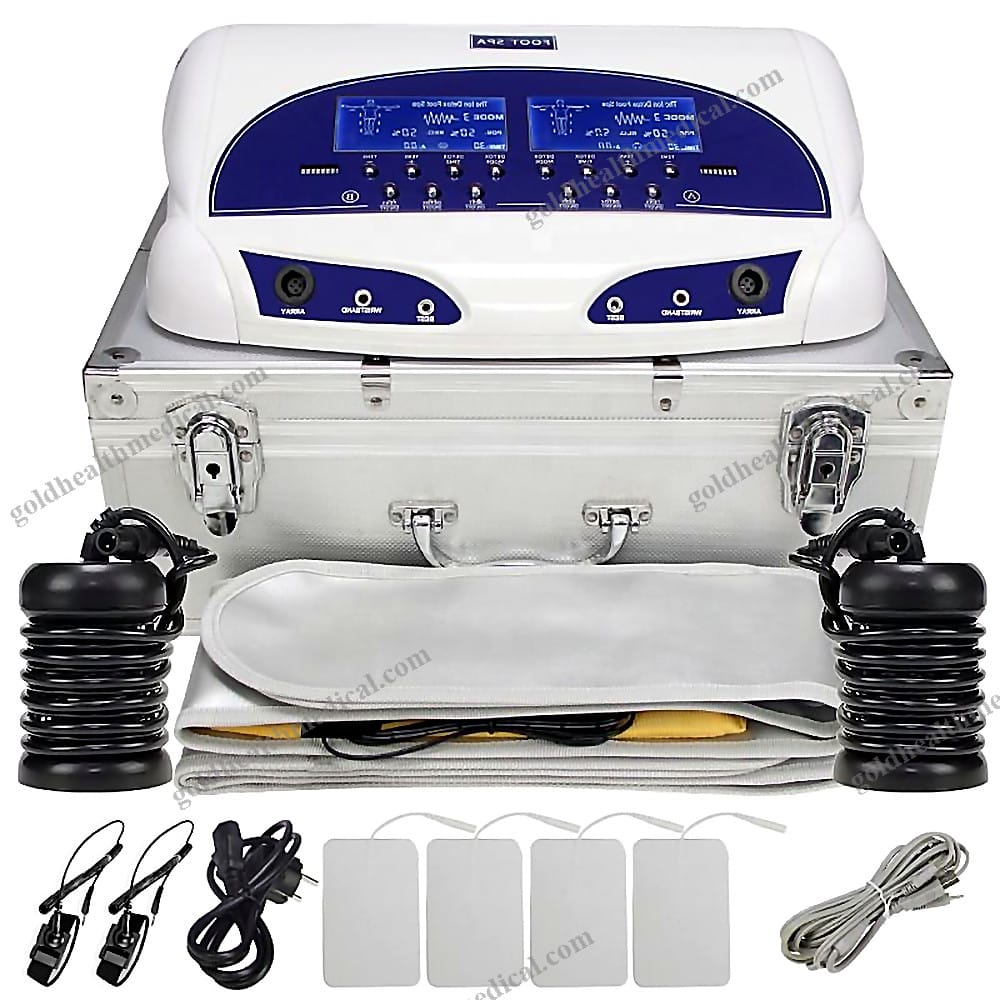 HK805H Dual User Ionic Foot Bath Detox Machine CE