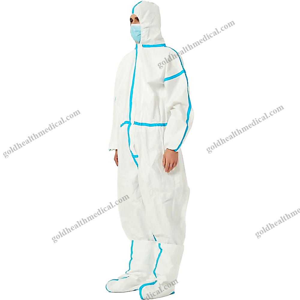SF Long Sleeve Disposable Coveralls