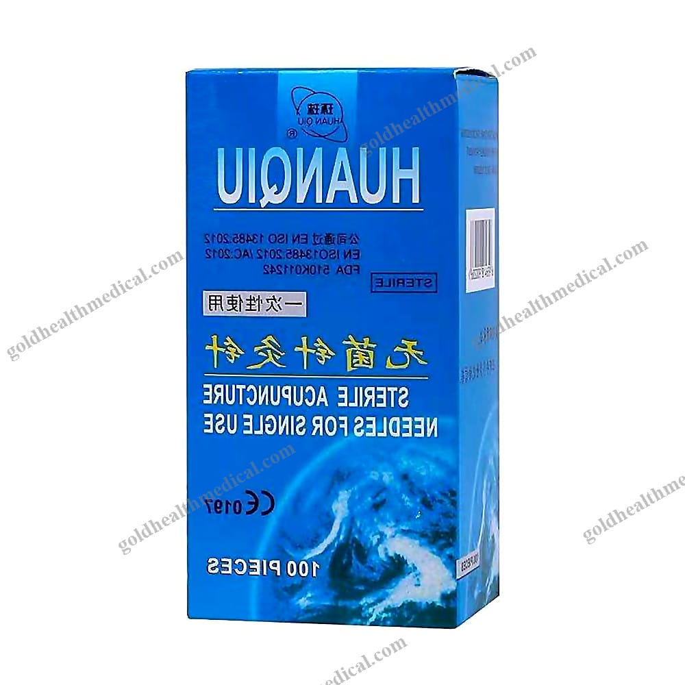 GlobalRoll Sterile Disposable Acupuncture Needles with Plastic Handle